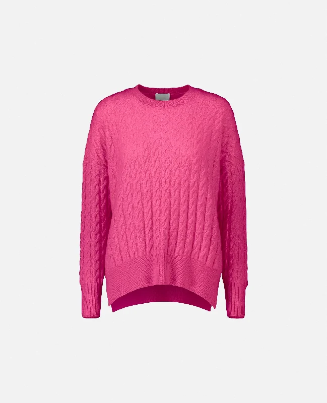 Rundhals Pullover aus Cashmere in Rose Levi's sweaters
