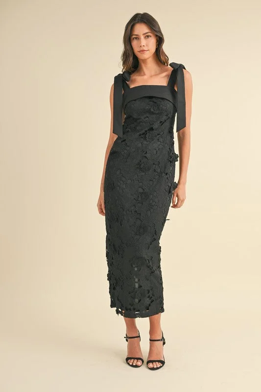 Shoulder Strap Floral Midi Dress Best midi dresses for formal events