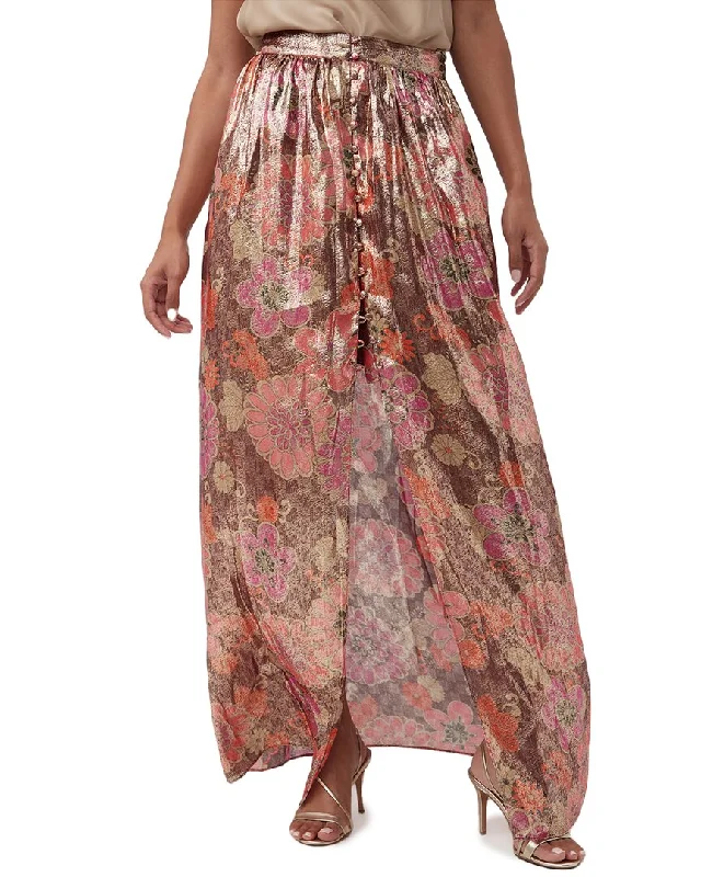 Trina Turk Akura Silk-Blend Skirt Y2K unclassified skirts