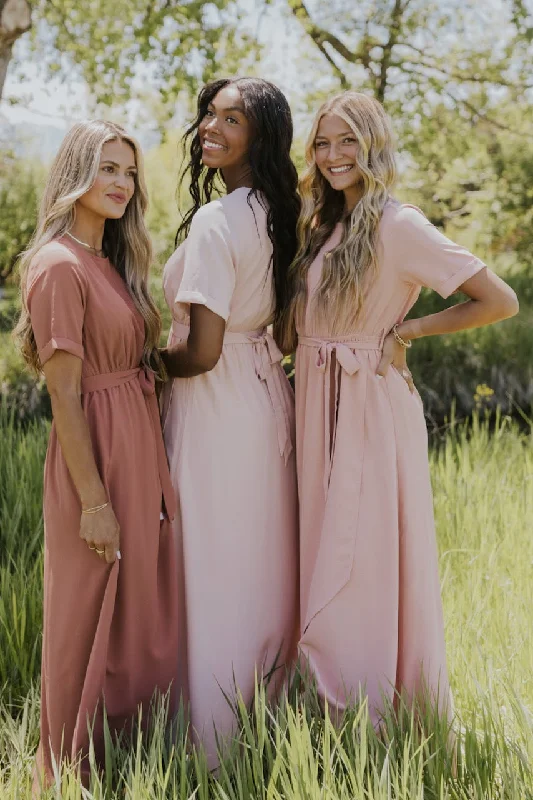 Taylor Jane Wrap Maxi Leather maxi dresses