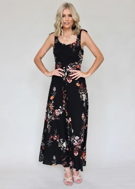 On Your Mind Pantsuit - Black