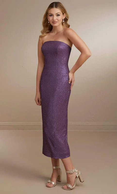 Christina Wu Celebration 22167 - Sequined Prom Dress With Slit